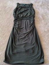Lauren Ralph Lauren Dress Women's 2 Green Sleeveless B18