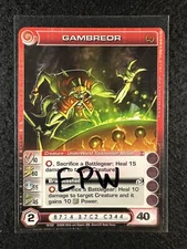 Chaotic TCG 3 Max EPW Gambreor 19/222 BTD 1st Ed Uncommon NM/LP