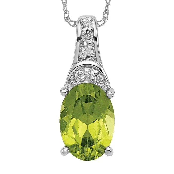 Natural Peridot Fashion Necklaces & Pendants