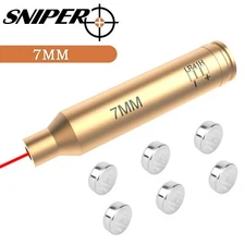 7mm REM Remington MAG Laser Boresight with 6X Batteries Laser Bore Sighter