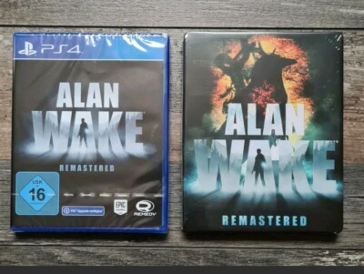 Alan Wake Remastered + Limited Special Custom Steelbook PS4 