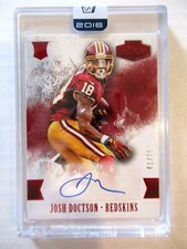 Josh Doctson 2016 Panini Honors Rookie Auto Washington Redskins 61/75