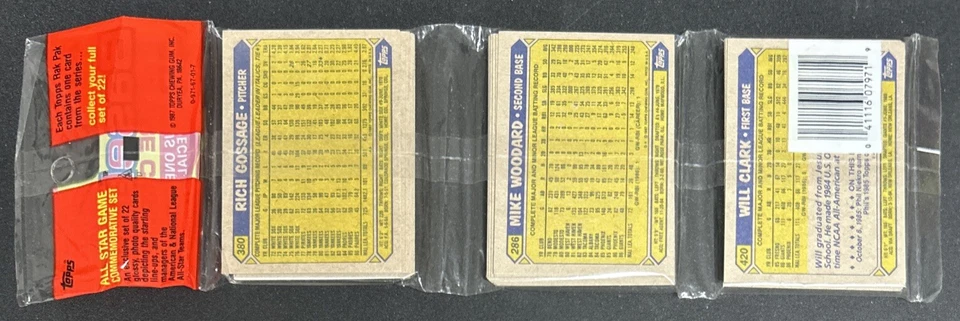 Dave Winfield M. Tettleton Rickey Henderson Rich Gossage Mike Woodard Will Clark Foto 2 de 2