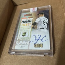 2020 Panini Contenders Retro 1999 Diamond Ticket /18 Dylan Cease Rookie Auto RC