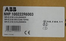ABB Lastrennschalter NHP 100222R6003 SR-E 2 50 O/Klemmen Neu New OVP