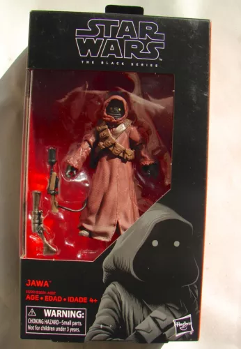 Star Wars Hasbo Disney Black Series  JAWA  6" ANH  figure MIP 2017 E IV 321