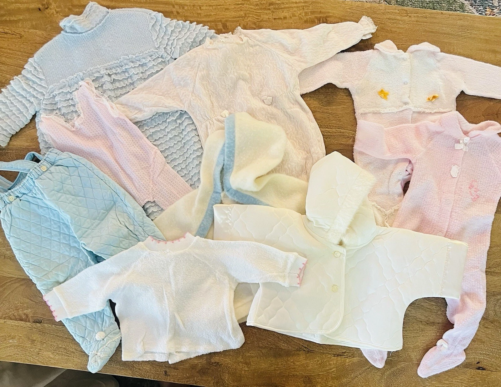 Vintage Baby Clothes Lot of 9