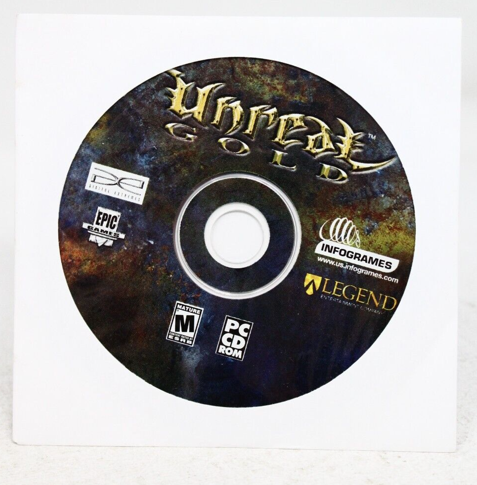 Unreal Gold (PC, 1999) Disc only 742725199521| eBay