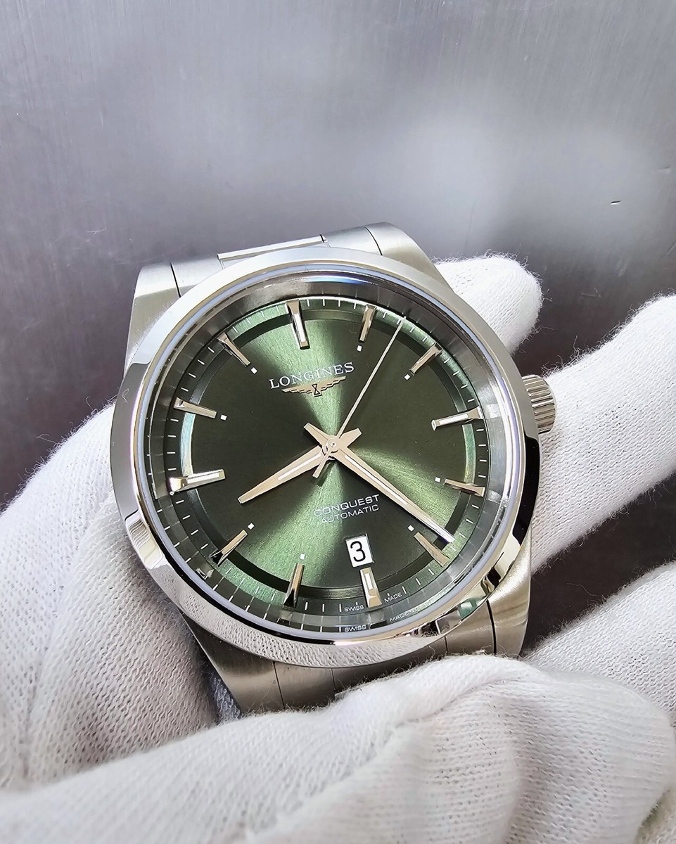 Longines Conquest Automatic 41mm Green Dial Men's Watch L38304026