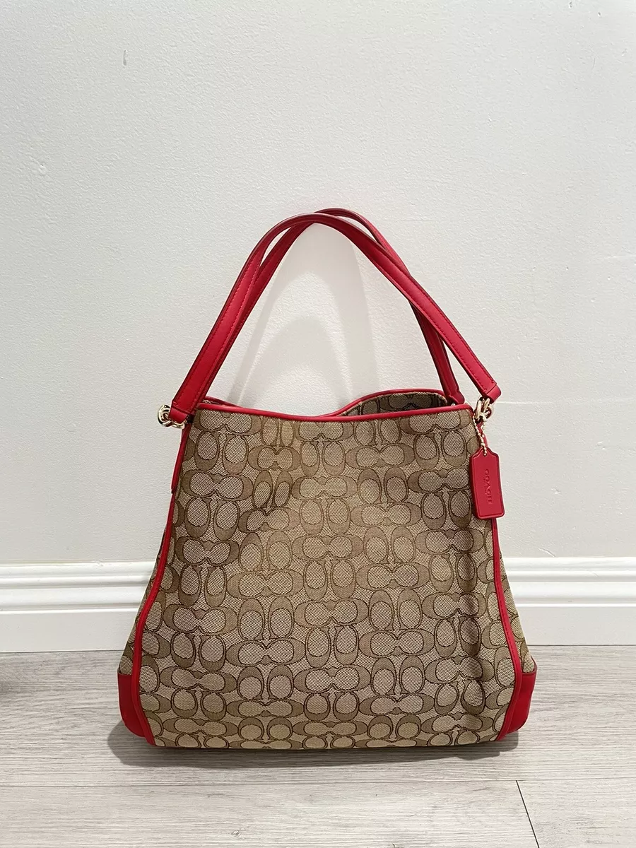 Coach F36424 PHOEBE SHOULDER BAG IN OUTLINE SIGNATURE