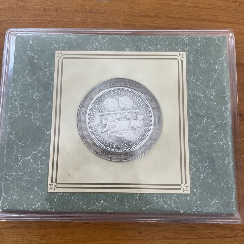 1892 or 1893 Columbian Expo Half-Dollar - Almost Uncirculated - Image 4 of 4