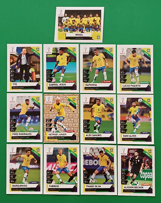 2022 EO South America Qualifiers FIFA Qatar - BRAZIL SOCCER TEAM Full Sticker