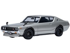 NISSAN SKYLINE 2000GT-R (KPGC110) TUNED VER. RHD SILVER 1/18 BY AUTOART 77466