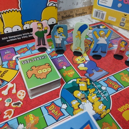 The Simpsons Fan Edition 25th Anniversary Trivia Board Game Complete 2013 - Picture 3 of 11