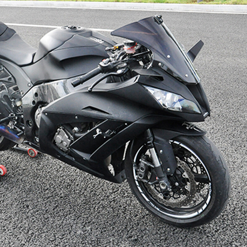 CNC Aerodynamics Winglet Wing Stealth Mirrors For Kawasaki NINJA ZX6R