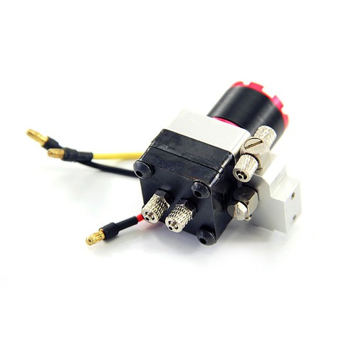 Hydraulic Gear Pump Metal Power Pump with Relief Valve for 1/14 RC Trailer Truck - Picture 4 of 6
