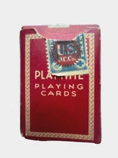 Vintage Playtime "Mini" Playing Cards The US Playing Card Co.; Cincinnati Ohio