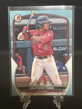 2023 Bowman Draft Christofer Torin Sky Blue Parallel SP #/499 Guardians 💎🔥