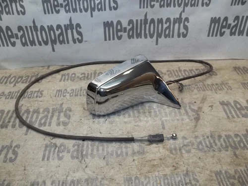 85-93 CADILLAC DEVILLE FWD RIGHT PASSENGER CHROME SIDE REAR VIEW MIRROR MANUAL