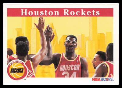1992-93 Hoops #275 Houston Rockets Houston Rockets HOF | eBay
