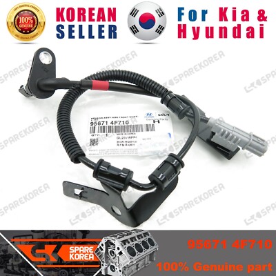 Genuine/OEM 956714F710 SENSOR ASSY-ABS FRONT WHEEL ,RH for Hyundai Porter 2