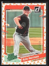 Kyle Harrison 2023 Donruss On Fire /75 #34 San Francisco Giants