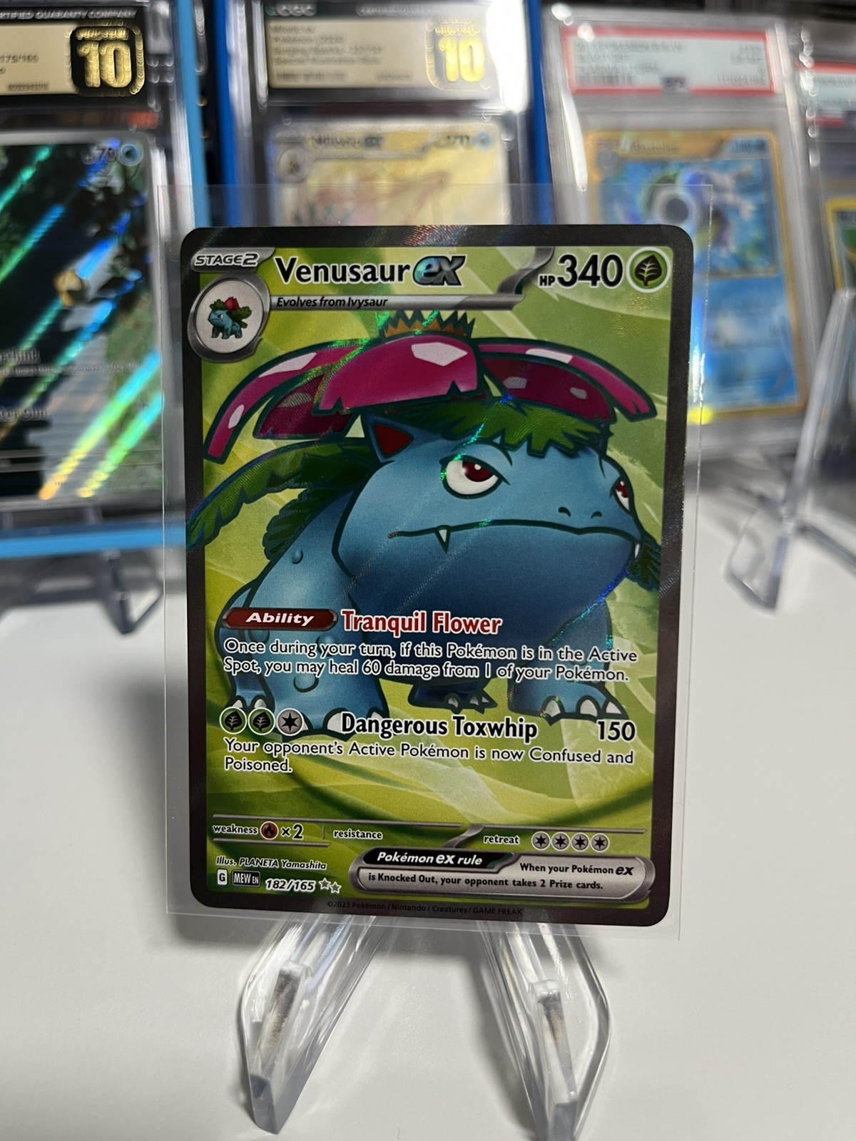 Venusaur ex 2023 Scarlet & Violet: 151 #182/165 Ultra Rare Price