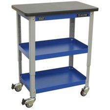 Image of Sealey Industrial 3-Level Workshop Trolley