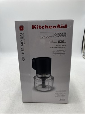 KitchenAid KitchenAid Go Cordless Top Down Chopper - battery included