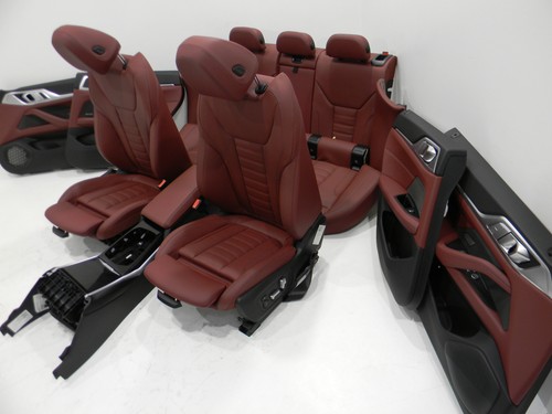 BMW 4er G26 GC Lederausstattung Sportsitze Sit Seats Leather Vernasca Tacora Red