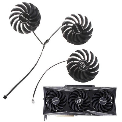 88mm GPU Kühler Lüfter 4Pin 12V Lüfter für bunte GeForce RTX3090Ti Vulcan 3080Ti