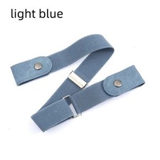 1PC No Buckle Invisible Elastic Waist Belt for Men Women Jeans Dress