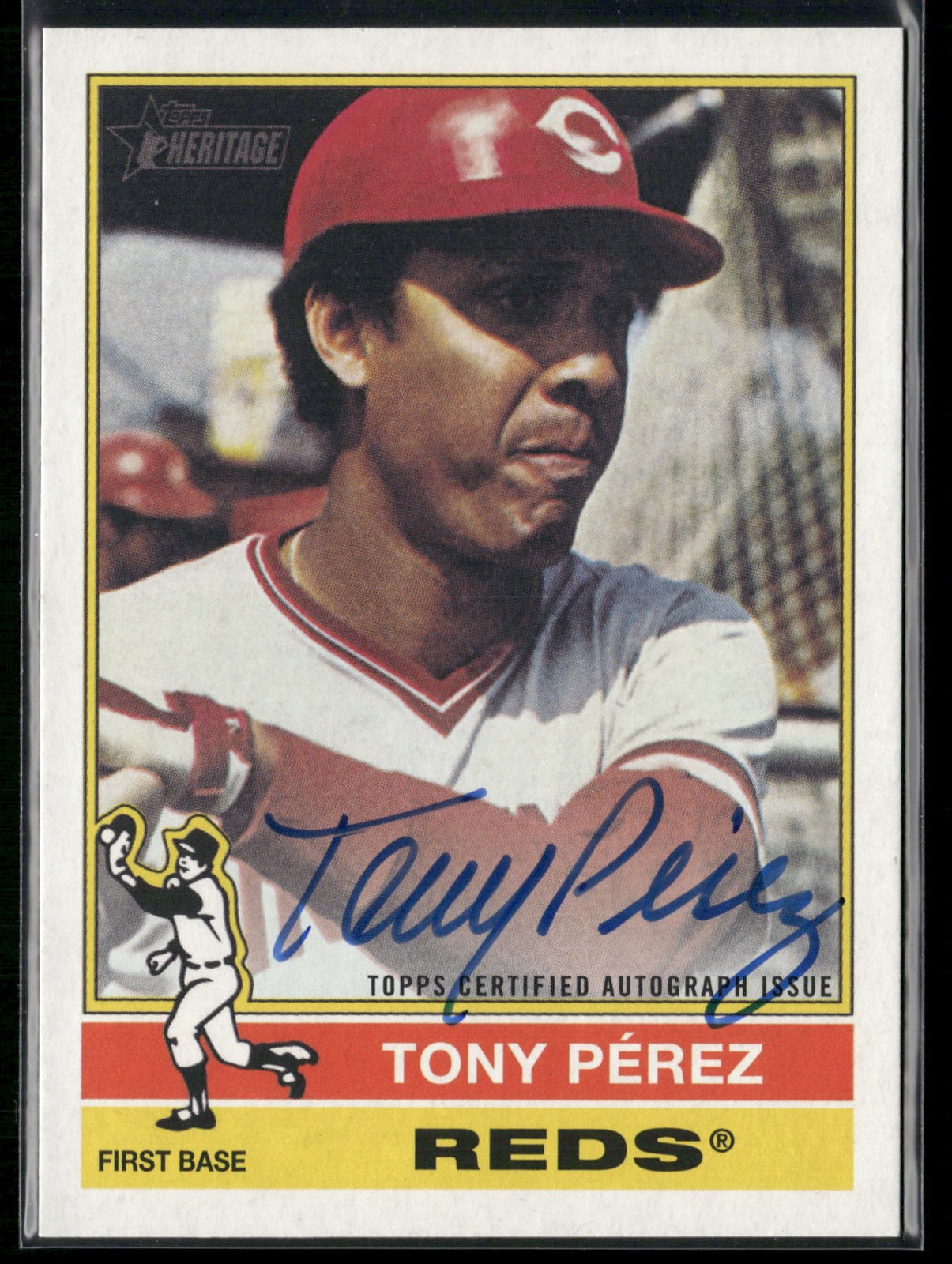 2025 Topps Heritage #76RO-TP Tony Pérez Real One Autographs