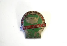 Vintage CONSOLIDATED FREIGHTWAYS Hat Badge