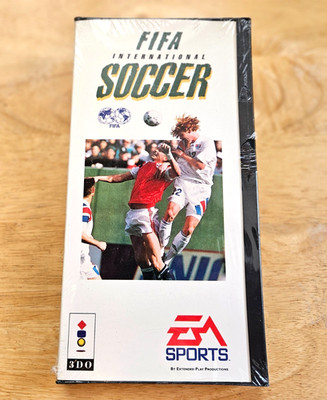 3DO - FIFA International Soccer (Brand NEW & Sealed) - CIB Longbox Free Shiping