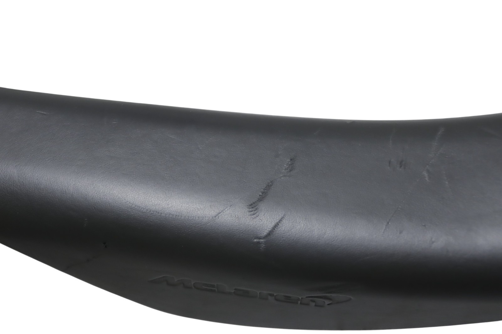 McLaren 720S Front Left Side Grey Leather Door Sill Trim Panel 2018 - 2023 OEM