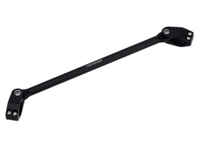 Lenkerstrebe Crossbar 300mm, mit zweiteiligen Schellen, Schwarz matt