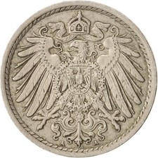 M&uuml;nze, GERMANY - EMPIRE, Wilhelm II, 5 Pfennig, 1913, Berlin, SS