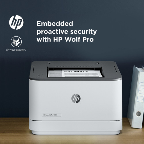 HP LaserJet Pro 3001dw Wireless Certified Refurbished Printer - Afbeelding 5 van 9
