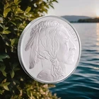 🔥 Lot Of (2) 1/4 Troy Oz .999 PURE SILVER  Buffalo Rounds! Silvertowne Mint!🔥