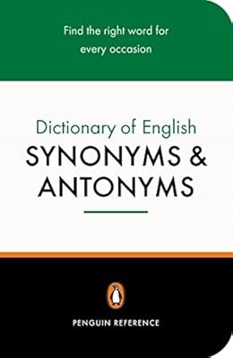 The Penguin Dictionary of English Synonyms & Antonyms (Penguin reference), , Use
