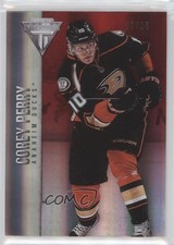 2013-14 Panini Titanium Draft Position Number 17/28 Corey Perry #18 8tn