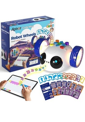 Roboterräder, Programmierroboter für Kinder von 5-7 Jahren, MINT-Spielzeug für Jungen und Mädchen
