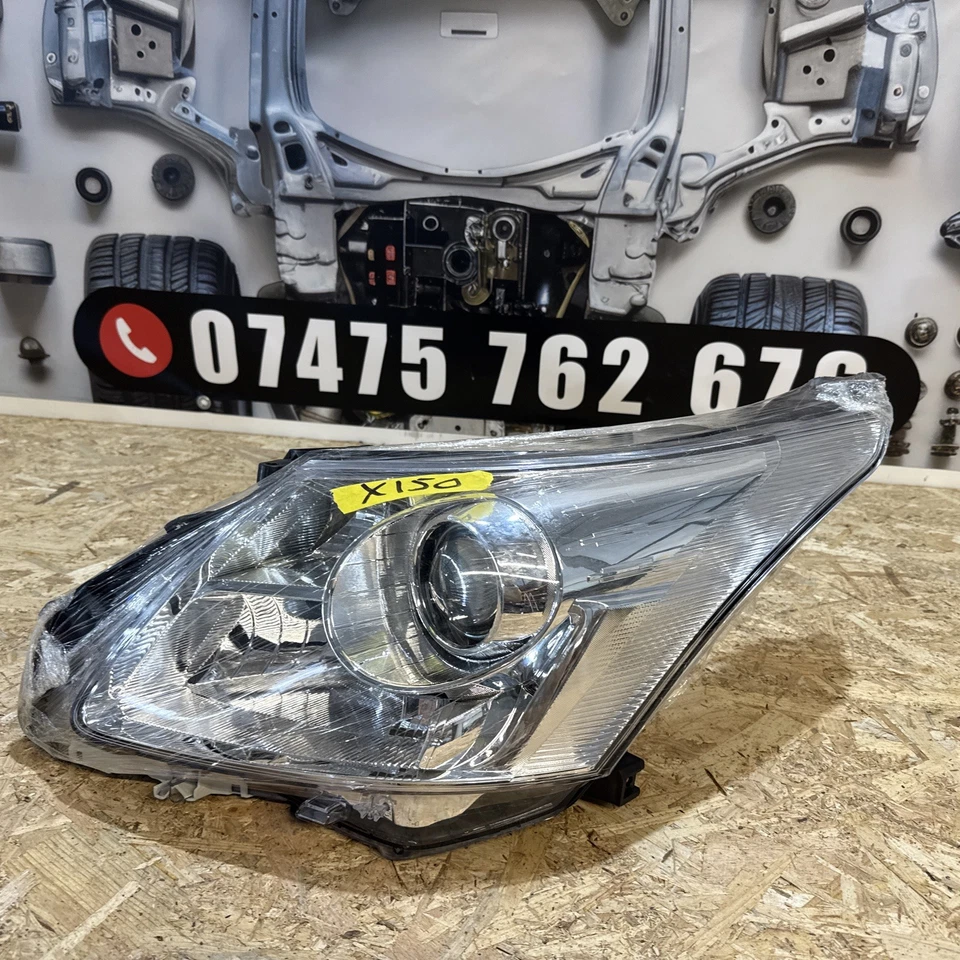 TYC 20-B982-05-T1 Left Passenger Side NS Headlight Headlamp Chrome Halogen New - Image 4 of 4