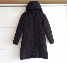 H&M Wintermantel Mantel Jacke mit abnehmbarar Kapuze Schwarz Gr. 38 *** TOP ***