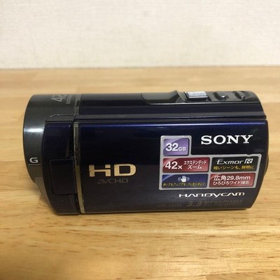 Sony Handycam HDR-CX180 Full HD Camcorder 32GB Flash Memory Tested Working Japan
