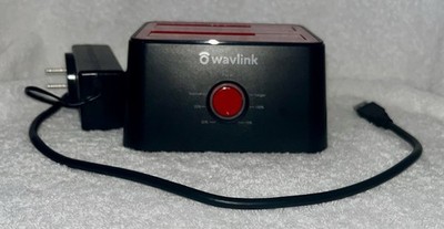 WAVLINK USB 3.0 SATA HDD SSD Docking Station Offline Clone 2.5''/3.5'' Hard Drive