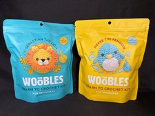 2 The Woobles Wobbles Crochet Kit For Beginners Brand New Sebastian  Pierre