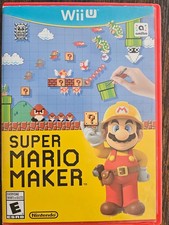 Super Mario Maker Nintendo Wii U Tested No Manual