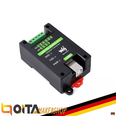 WaveShare Industriequalität USB zu RS485/422 Konverter, FT232RL & SP485EEN, ESD